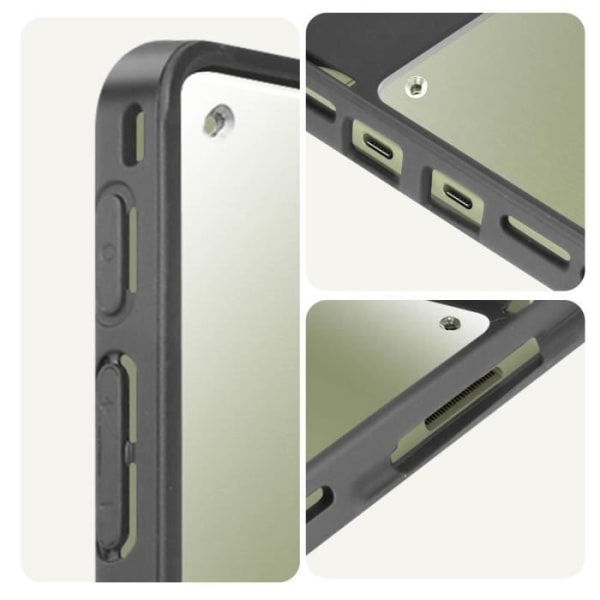 Coque Antichoc - AVIZAR - Surface Pro 9 - Sort - Bækken indbygget - Hårdfører polycarbonat Svart