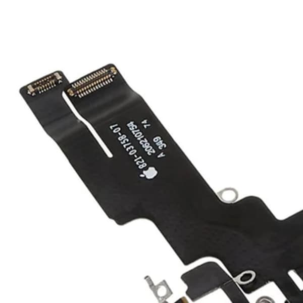 Opladningsstik - iPhone 14 - Lightning-stik - Sort