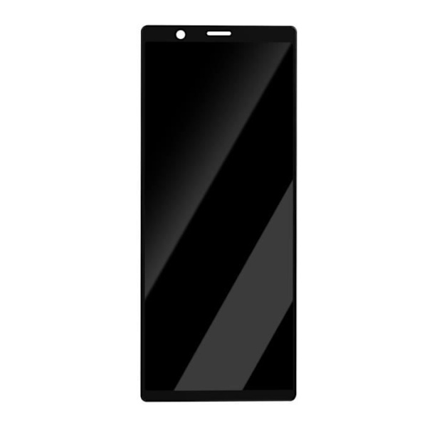 LCD-skärm och Taktile Glas AVIZAR för Sony Xperia 5 Svart - Ersättning av högsta kvalitet Svart
