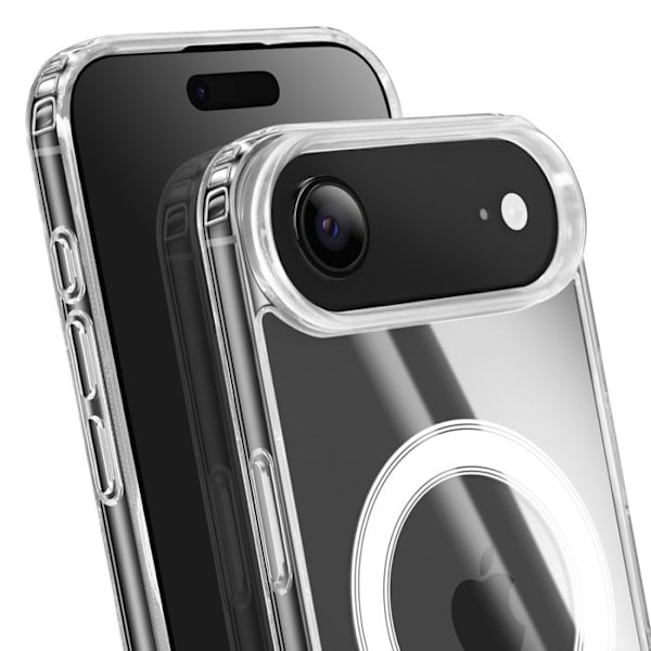 Coque Magsafe - TACTICAL - iPhone Air - Transparent - Optimal beskyttelse - Hurtig montering Vit