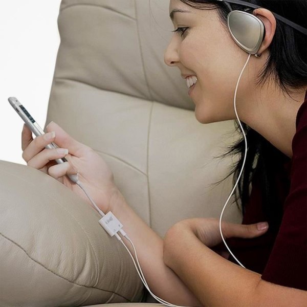 LinQ Audio och Laddningsadapter Vit