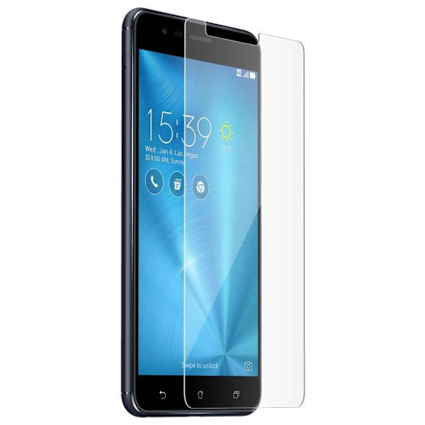 Skyddsglas - Asus - ZenFone 3 Zoom / Zoom S - Härdat glas - Ultrarobust - Ultrafint