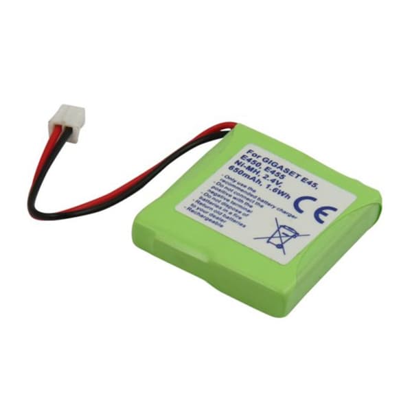 Batteri - AVIZAR - Gigaset E45/E450/E455 - NiMH 2.4V 650mAh - Kompatibel med Siemens - Grøn Grön