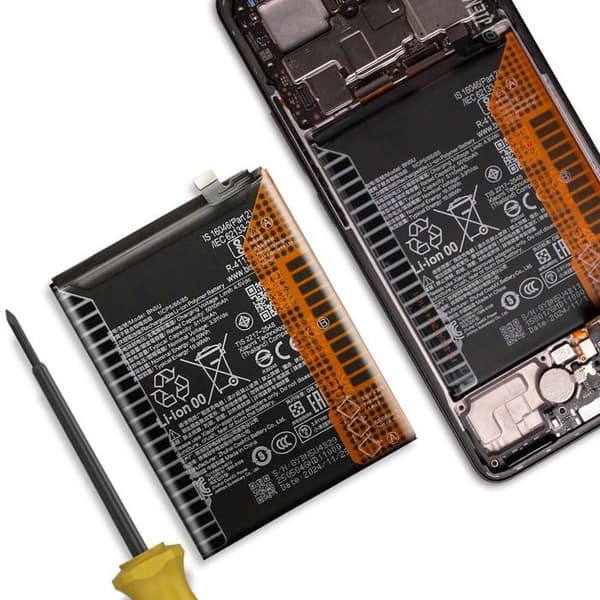 Erstatningsbatteri til Redmi Note 14 5G Li-ion 3.91V 5110mAh Sort Svart