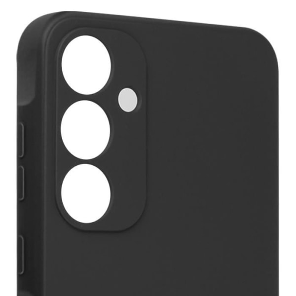 Taske til Samsung Galaxy A55 - AVIZAR - Soft Touch Mat Fleksibel Silikone - Sort Svart