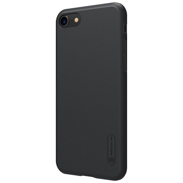 Coque iPhone 7/8/SE 2/SE 2020/SE 3 - Nillkin - Super Frosted Shield - Sort - Hård - Vandtæt Svart
