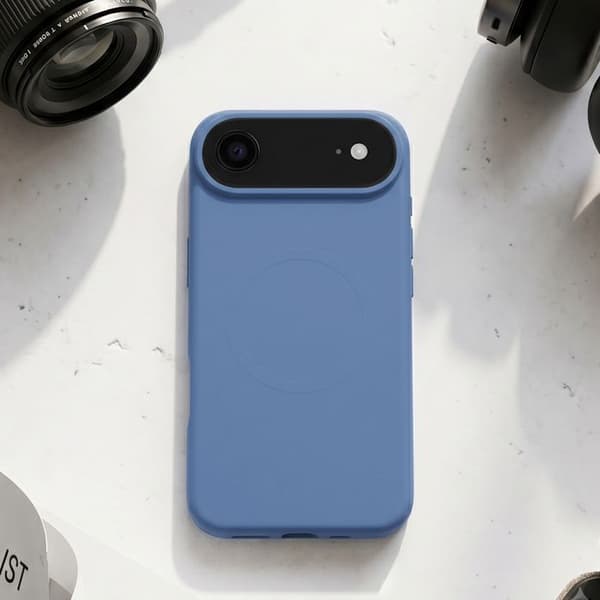MagSafe-skal til iPhone Air i silikone, Velvet Smoothie Tactical Blå Blå