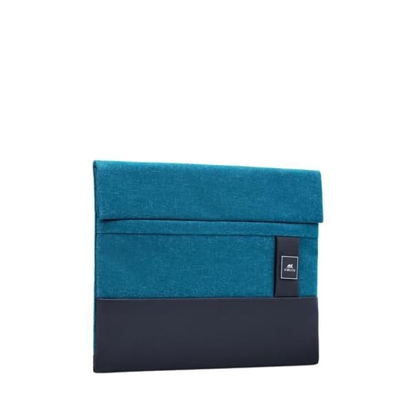 Hålla - Rivacase 8803 - Blå melerad - Kompatibel 13.3'' - Polyester och polyuretan Svart blå