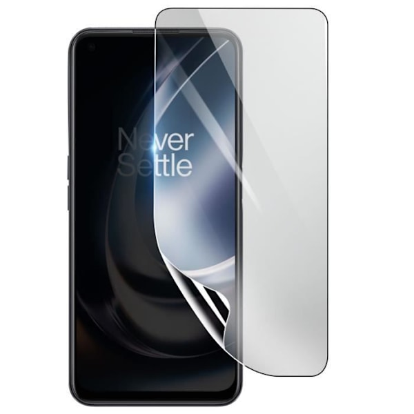 Näytönsuoja - 3MK - OnePlus Nord CE 2 Lite 5G - Iskunkestävä Hydrogeeli - Läpinäkyvä - Naarmuuntumaton Transparent