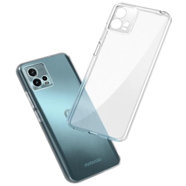 Taske til Motorola Moto G72 - Taktisk - Silikone Gel Fin 0,2 mm - Gennemsigtig