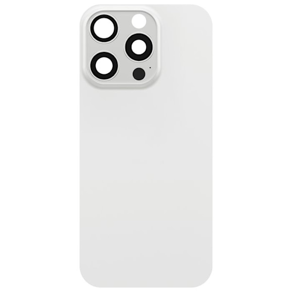 Batteri Cache - AVIZAR - iPhone 16 Pro - Hvid - Integreret Klæb - Erstatning Vit