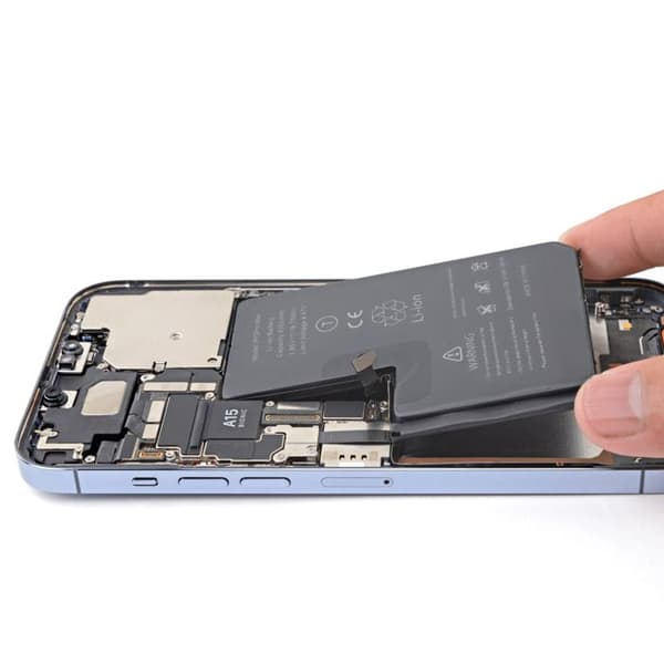 Internt batteri iPhone 13 Pro Max 4352mAh 100 % kompatibel erstatter A2653 Svart