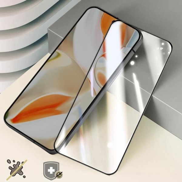 Härdat glas - MUVIT - Google Pixel 9 Pro XL - Hårdhet 9H+ - Ultrafin - Total skydd Svart