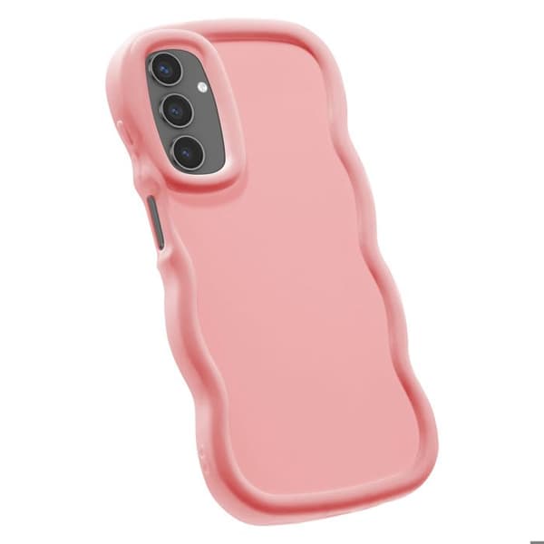Coque - Samsung - Galaxy S24/S25 - Silikone Antichoc - Lyserød - Moderne Design Rosa