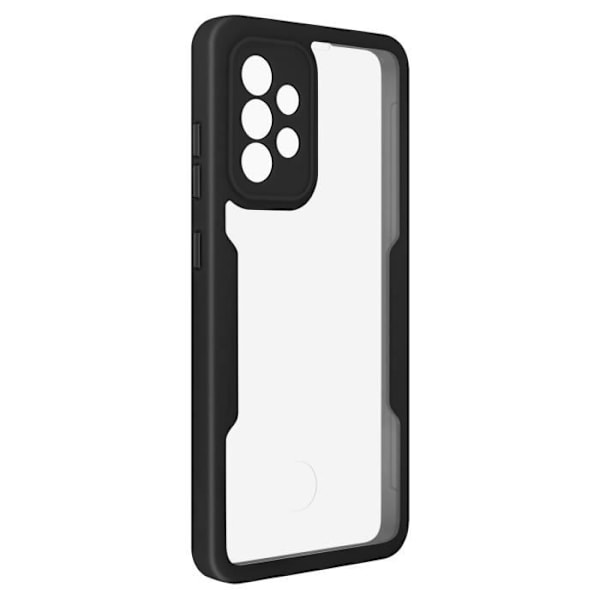 Kovakuori - AVIZAR - Samsung A52, A52 5G, A52s - Takana plexigas - Edessä polymeeristä - Musta Svart