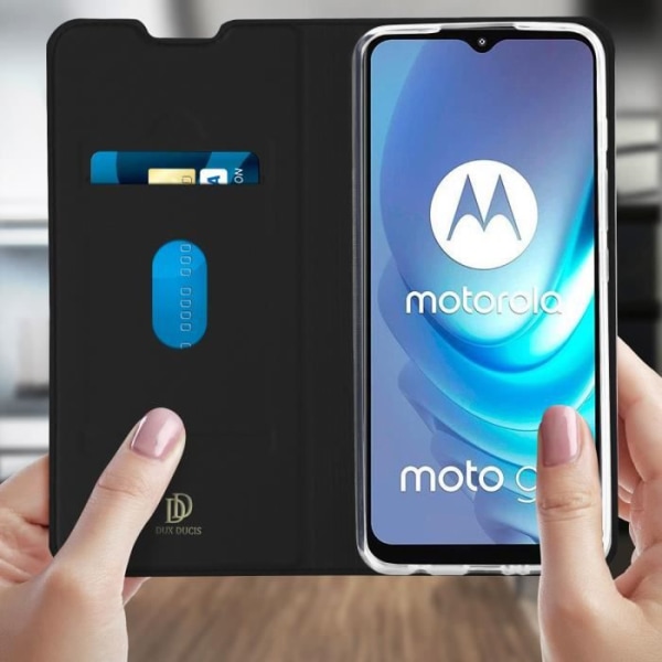 Motorola Moto G50 Cover Korthållare Dux Ducis Stativ Funktion Svart Svart