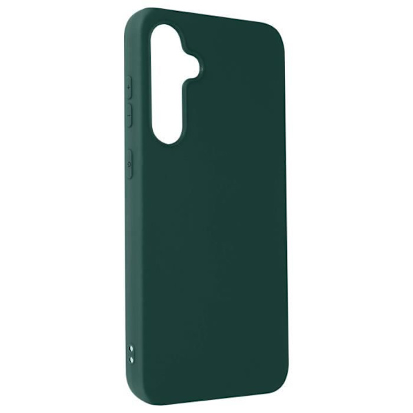 Taske til Samsung Galaxy S23 FE - AVIZAR - Klassisk etui mat - Grøn - Halvstivt - Mat anti-fingeraftryk finish Grön
