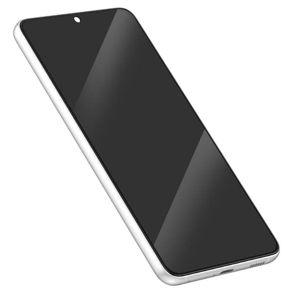Erstatnings LCD Skærm til Galaxy S21 FE med Hvid Ramme Vit