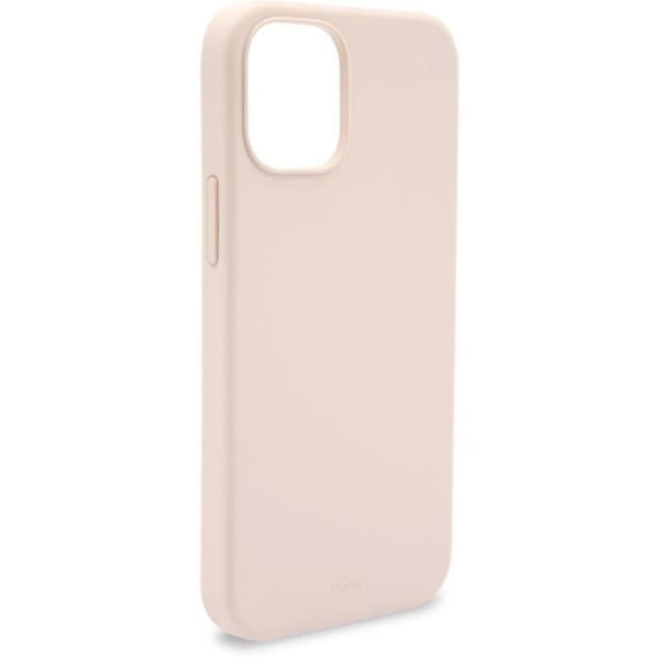 Puro ICON Anti-Microbial Cover - Cover til iPhone 12 Pro Max med antibakteriel beskyttelse (Pink Sand) -