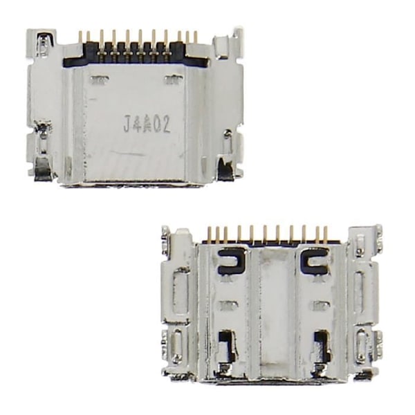 Laddningsconnector - AVIZAR - Samsung Galaxy S3 I9300 - Mikro-USB-kontakt - Grå - 10g Grå