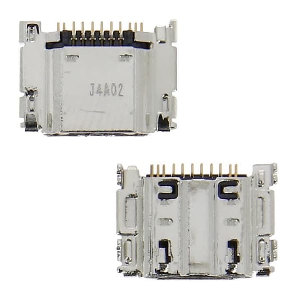 Laderconnector - AVIZAR - Samsung Galaxy S3 I9300 - Micro-USB stik - Grå - 10g Grå