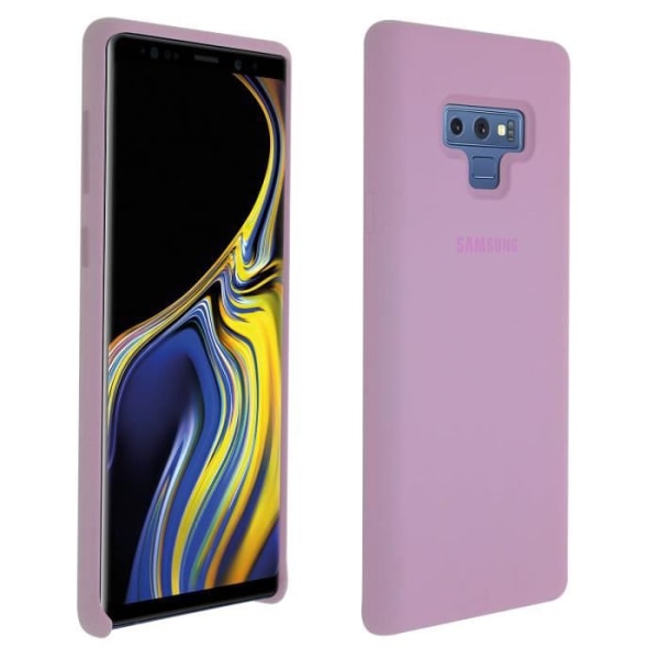 Coque - Samsung - Galaxy Note 9 - Silikone - Blød Berøring - Lilla Lila