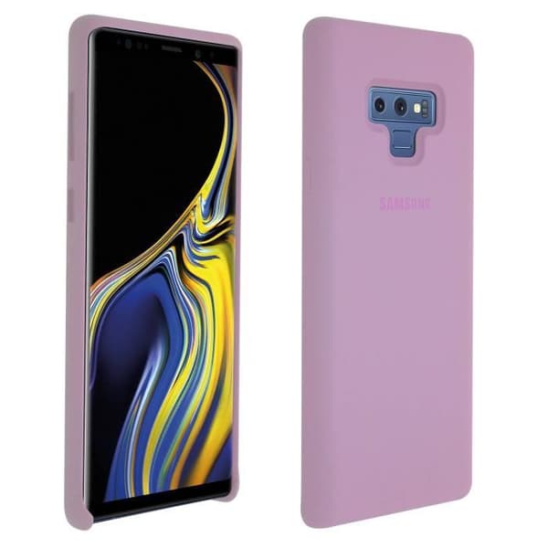 Coque - Samsung - Galaxy Note 9 - Silikoni - Pehmeä kosketus - Violetti Violett