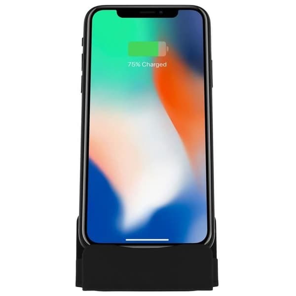 Dockingstation - Noname - iPhone - Opladning & Synkronisering - Lightning-stik - Sort Svart