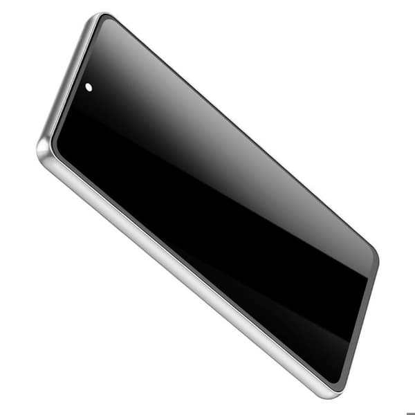 Skärm för Galaxy A53 OLED-panel med pekglas och vit ram Vit