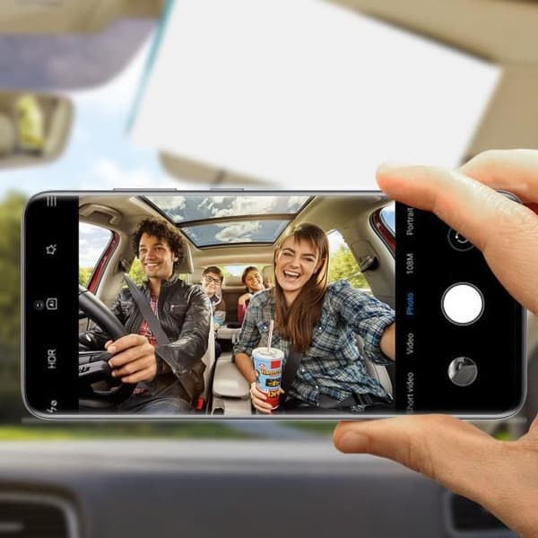 Framkamera - Samsung - Galaxy S20 - Utbyte - 100% Ny - Svart