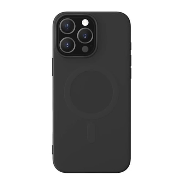 Beskyttelsescover - BIGBEN - iPhone 16 Pro - Fleksibel - Stødresistent - Nem adgang til tilslutninger Svart