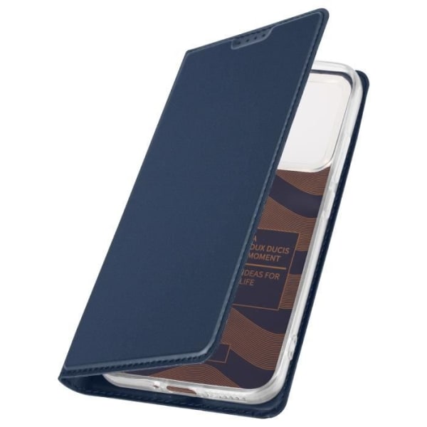 Etui til Xiaomi 14 - DUX DUCIS - Midnight Blue - Flip Card Holder Video Support Blå