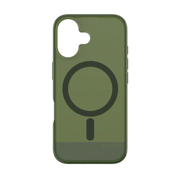 Coque iPhone 16 - Incase - Slim Case MagSafe - Highland Grön - Semi-rigid - Elegant Highland Green