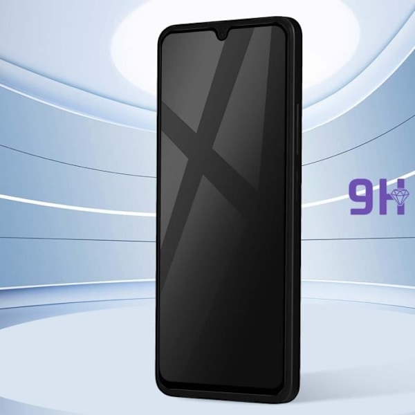 Härdat glas för Xiaomi Redmi 14C Hög Transparens 9D Hårdhet 9H Svart Svart