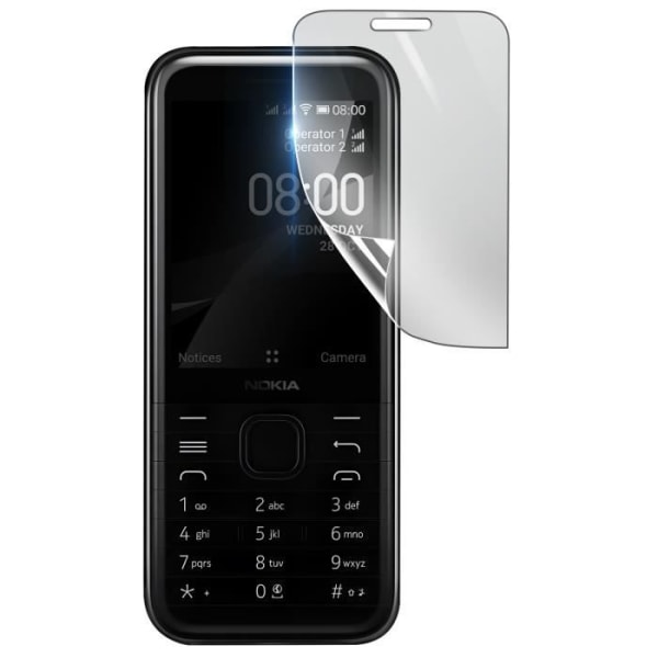 Skärmskydd för Nokia 8000 i 3mk Stötsäker Hydrogel Transparent