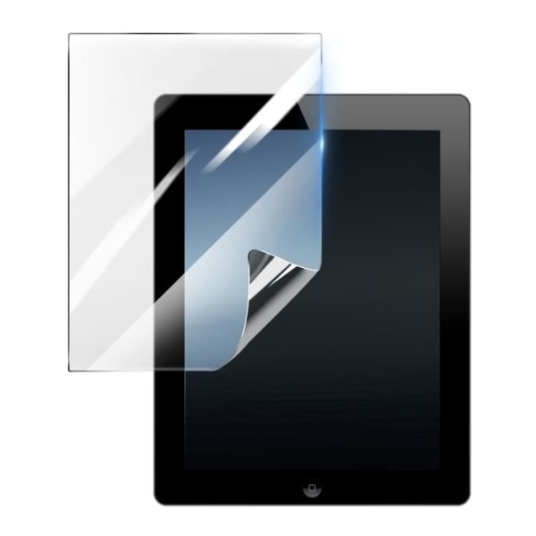 Näytönsuoja Apple iPad 3:lle 3mk läpinäkyvä iskunkestävä hydrogeeli Transparent