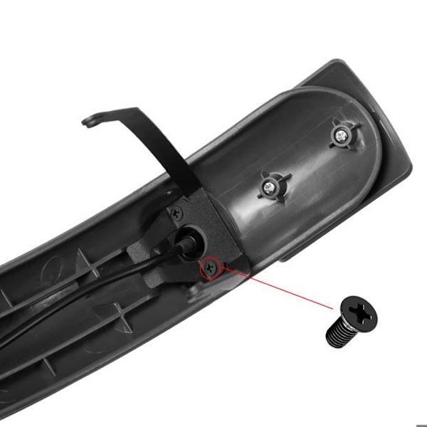 100 kpl Tukiviimeitä Mudguardille Xiaomi Pro 2:lle ja Xiaomi Mi 3:lle Musta Svart
