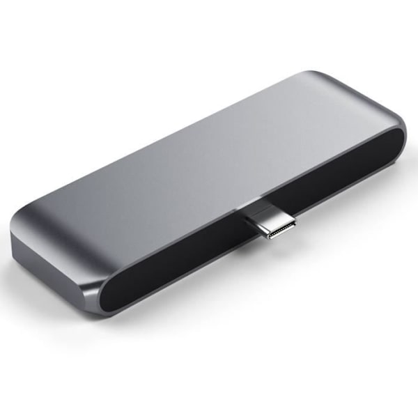 Hub Multiports USB Type C HDMI 4K / USB 3.0 / Type-C / Jack 3.5mm Satechi Grå