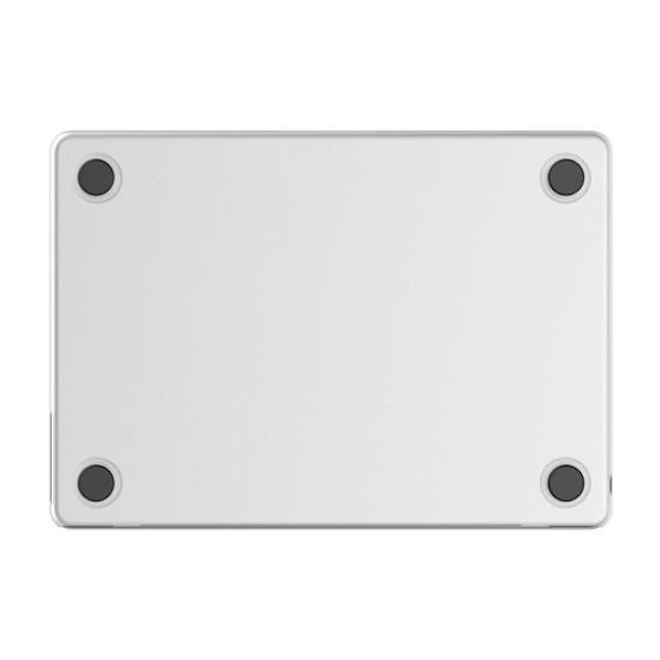 Skyddskal - DECODED - Snap-On-ram - Transparent - Macbook Pro 13" (2022 - M2) - Polykarbonat Transparent