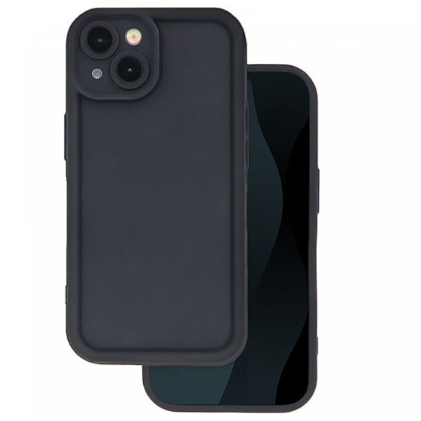 Cover til Xiaomi Redmi 13C - Etui Housse Coque Silicone Beskyttelse TPU Sort
