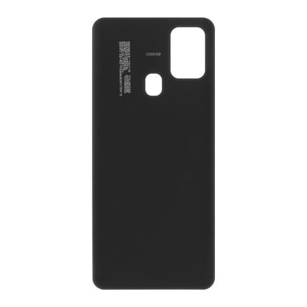 Samsung Galaxy A21s battericover udskiftning bagpå front sort
