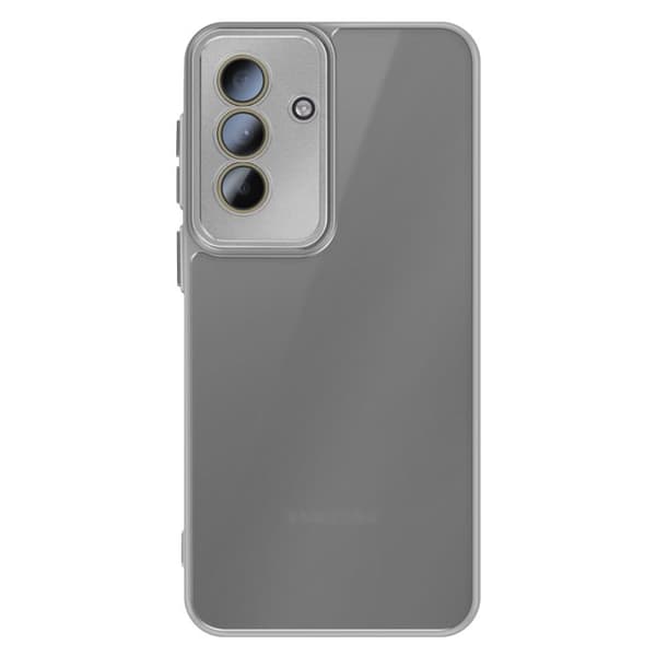 Translucent Cover for Galaxy A57 Frosted Back Shockproof with Camera Lenses Grey Grå