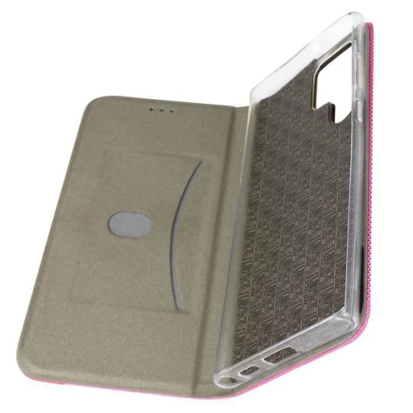 Galaxy S22 Ultra Cloth Case Video Support Korthållare Sensitive Collection Rosa