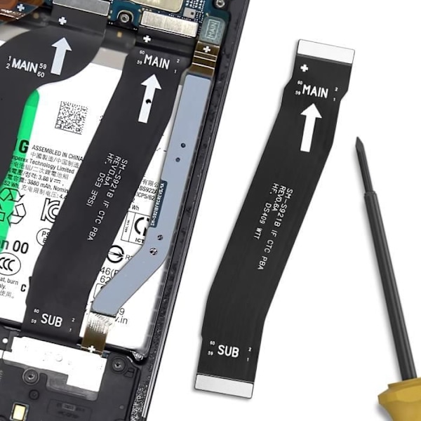 Nappe motherboard til Samsung Galaxy S24 Sort