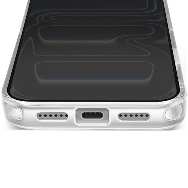 MagSafe Cover - ADVARSEL - iPhone 17 Pro Max - Sølv - Optimal beskyttelse - Raffineret design Grå
