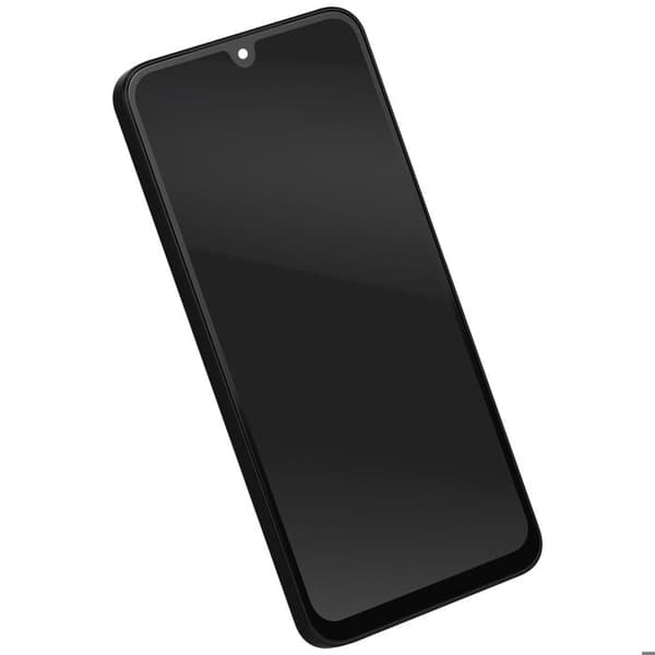 Fullskärm för Galaxy A26 OLED-panel med svart förmonterad ram Svart