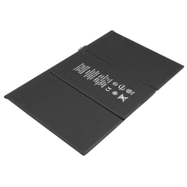 Erstatningsbatteri - AVIZAR - iPad 3 / iPad 4 - Li-Polymer 3,72V - 11560mAh - Sort Svart