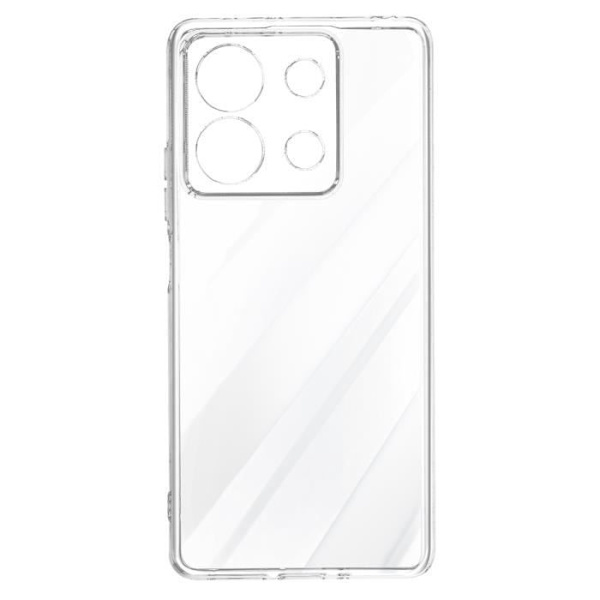Kotelo Xiami Redmi Note 13 5G:lle - AVIZAR - Pehmeä silikoni - Läpinäkyvä Transparent