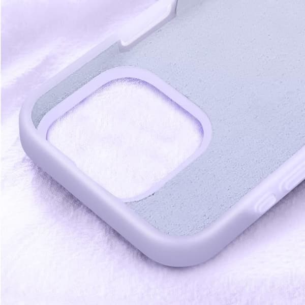 Coque - Candy Case - iPhone 16 Pro - Silikone Blød - Forhøjet Kant - Stød Beskyttelse Lila
