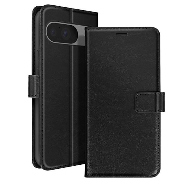 Etui til Google Pixel 9 - 9 Pro - Mayaxess - Kortlommer og videostativer - Sort